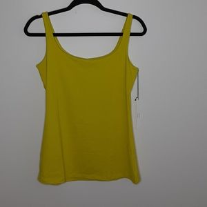 NWOT Susana Monaco Yellowtail TankTop size Large